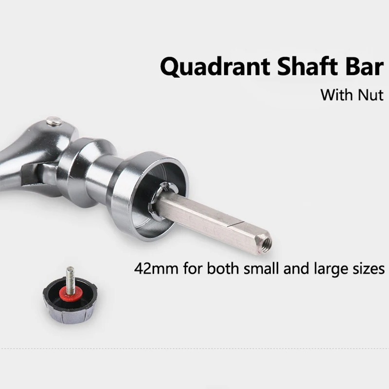 Carrete de pesca DEUKIO, balancín, agarre, píldora, totalmente de Metal, aleación de aluminio, mango de carrete de pesca, perilla para carrete giratorio Shimano 1000-6000 - imagen 3