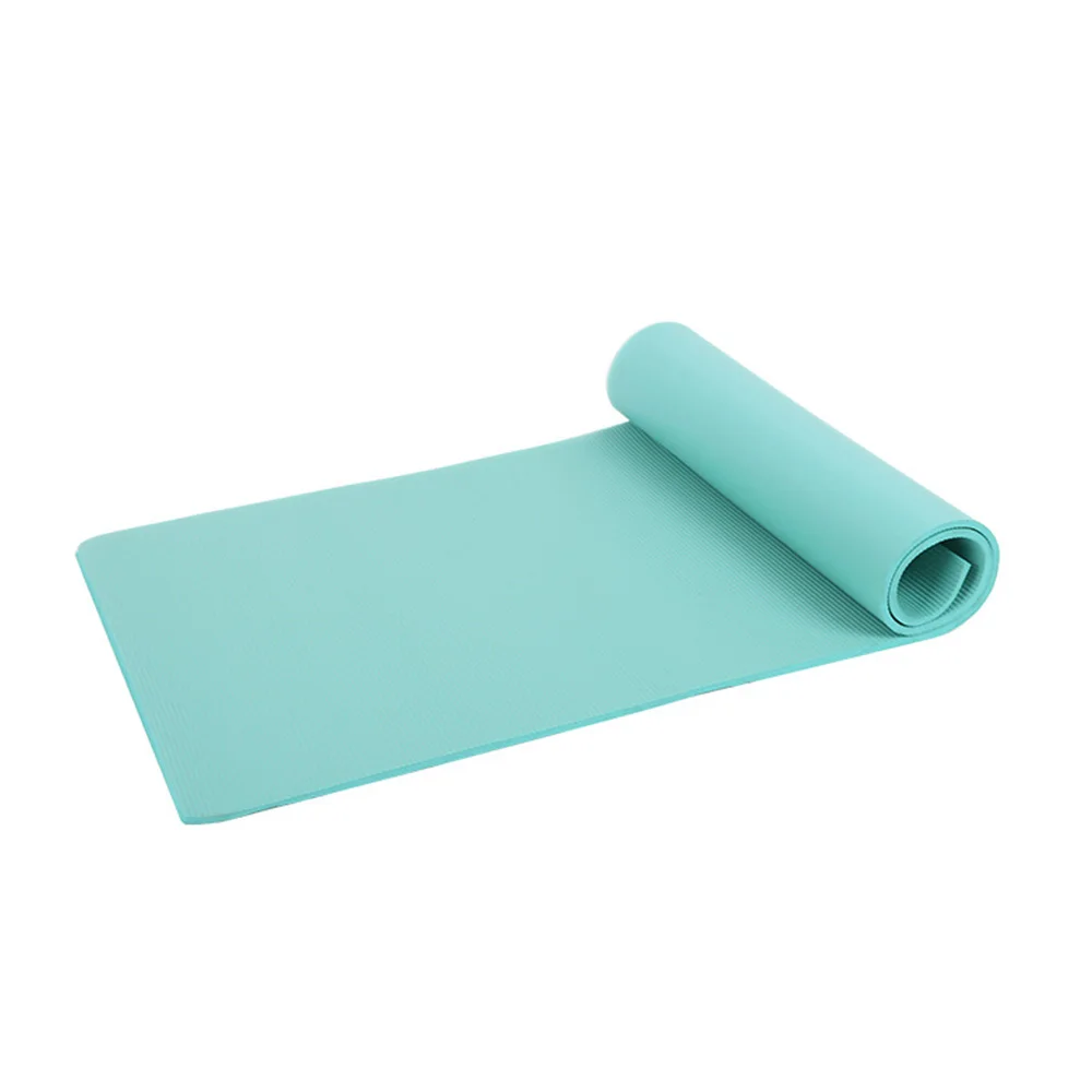 Esterilla de Yoga NBR con línea de posición, 1830x600x15mm, antideslizante, para Fitness, gimnasia, Pilates, cinturón de gimnasio, almohadillas deportivas para ejercicio - imagen 5