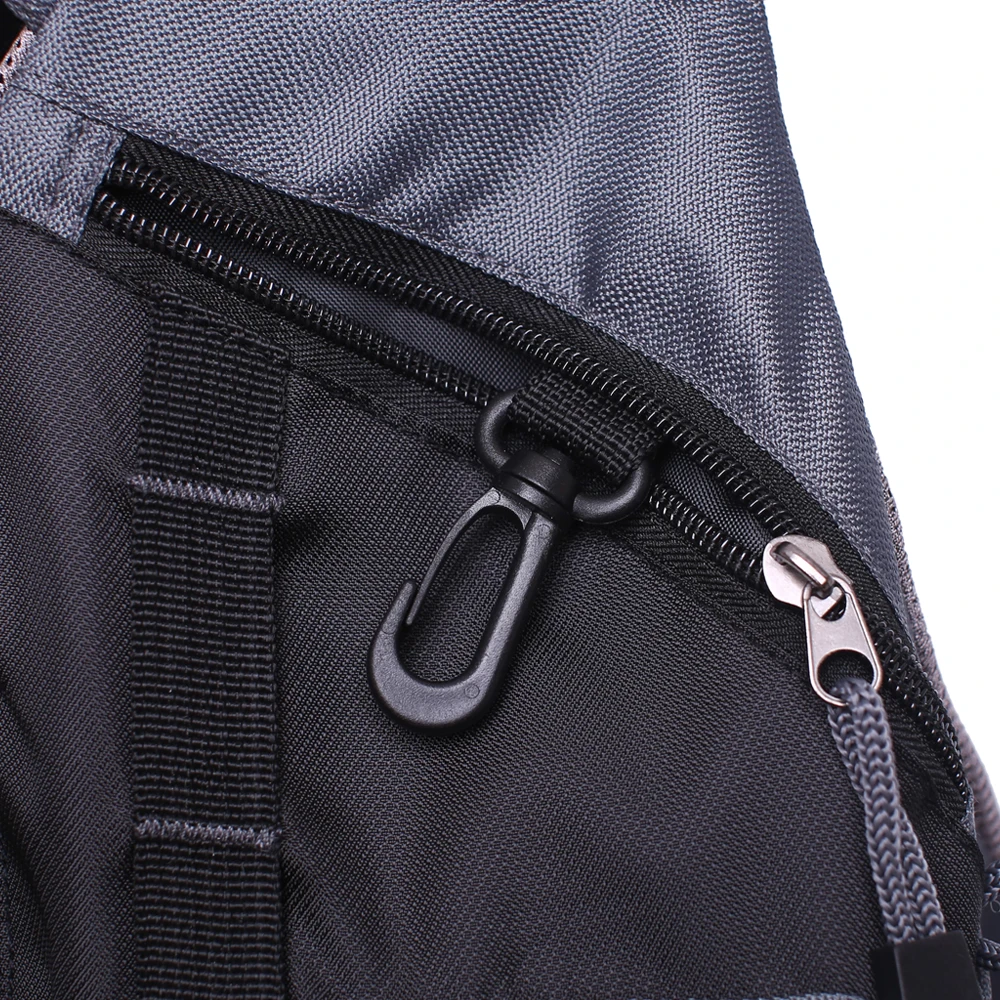 Chaleco de pesca con mosca para hombre y mujer, chaqueta de malla con bolsillos multifunción, mochila ajustable para actividades al aire libre, lubina - imagen 5