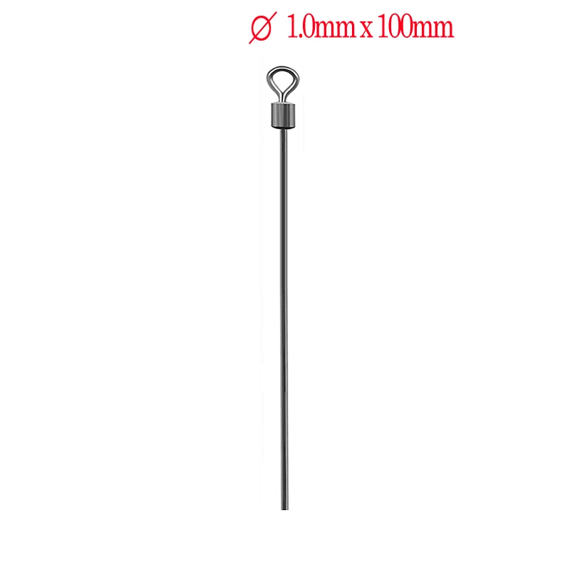 Rodamiento de bolas giratorio de pesca, caña larga de 20 piezas, Conector de barril de acero inoxidable giratorio para carpa, accesorios de pesca, aparejos - imagen 4