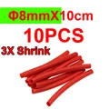 10pcs 8mm red