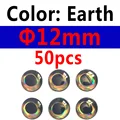 12mm earth 50pcs