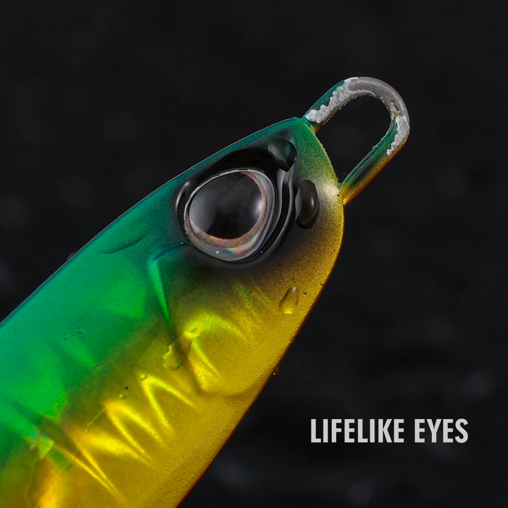 JIGGING PRO 20g 30g 40g 60g 80g arrastre Metal plantillas de fundición ancha señuelo de Jigging Shore plantillas de Metal fundido largo caballa española bajo - imagen 4