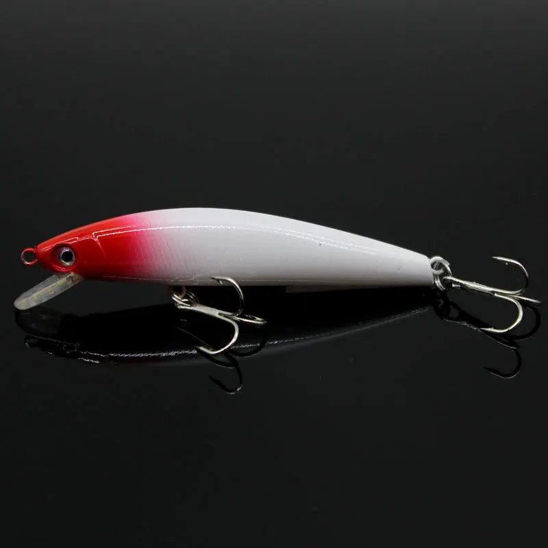 Señuelos de Pesca de pececillos, cebo duro de 9cm y 7g, wobbler, Lucio, cebos artificiales de plástico para aparejos de pesca, Crankbait, 1 piezas - imagen 5