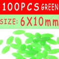 100pcs green 6x10mm
