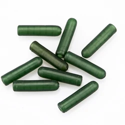 Venta al por mayor a granel, 500 Uds., tapa suave de Pesca de carpa europea, Protector de grupo, manguera de cuentas PE 25mm, accesorios de equipo de Pesca