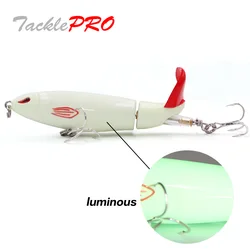 TacklePRO PE20 Whopper Plopper – Señuelo topwater cola giratoria