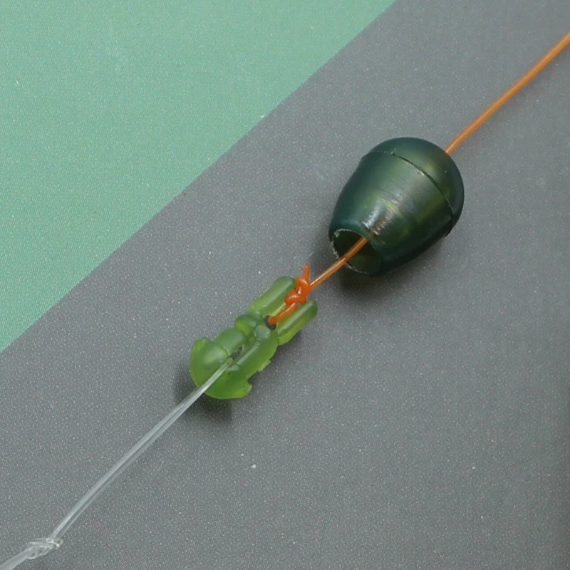 20 unidades de cuentas de cambio rápido, aparejos de pesca, anzuelos, método de enlace, alimentadores, accesorios de pesca de carpa, aparejos - imagen 4