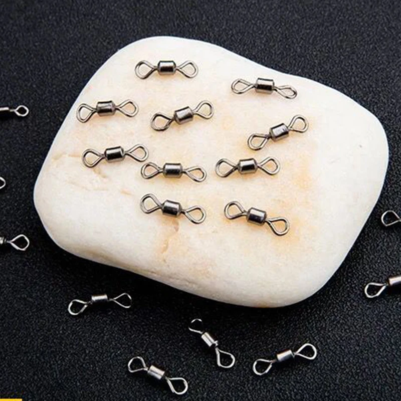 Anzuelos giratorios de pesca, accesorios de aparejo de pesca de carpa, 20 unids/lote - imagen 3