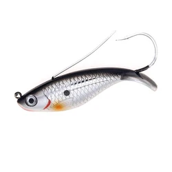 1 Uds VIB Señuelos de pesca 8,5 cm 21,2g pesca en hielo de invierno Anti hierba anzuelos individuales Wobblers Isca cebo duro Artificial aparejos de lubina