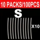10packs White S