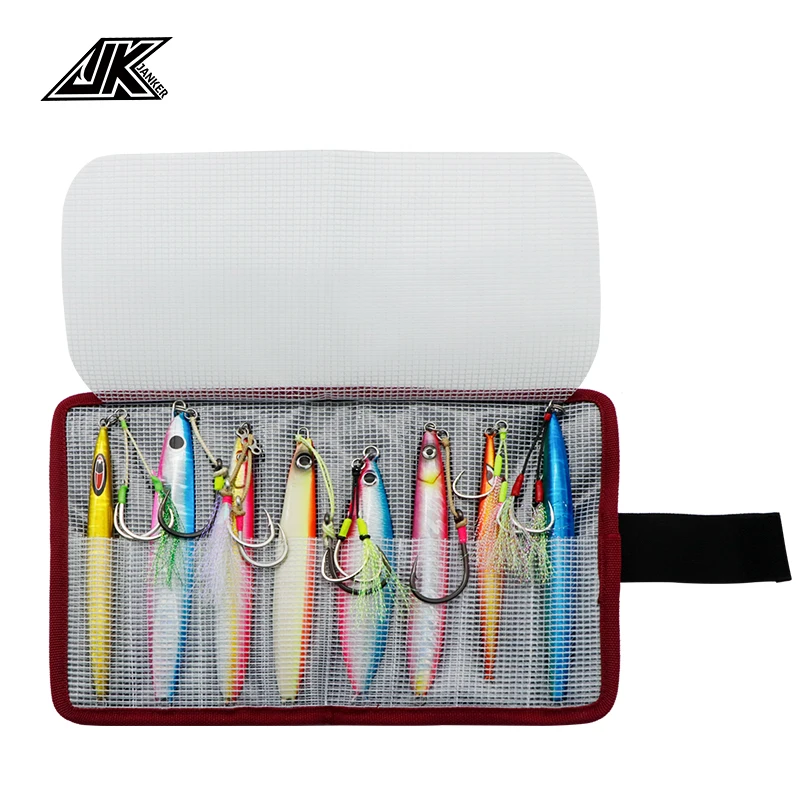 JK Bolsa pesca impermeable para cebos metálicos – Gran capacidad - imagen 2