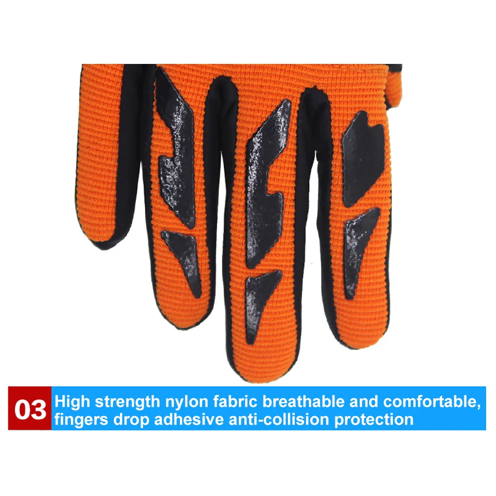 Guantes ciclismo niño impermeables – Dedo completo antideslizante multideporte - imagen 4