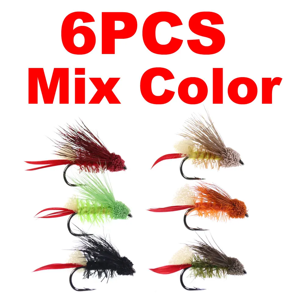 6pcs Mix Color