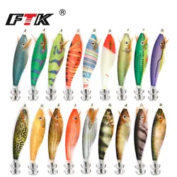 FTK Señuelo Jigging Calamar Luminoso – Ojos 3D