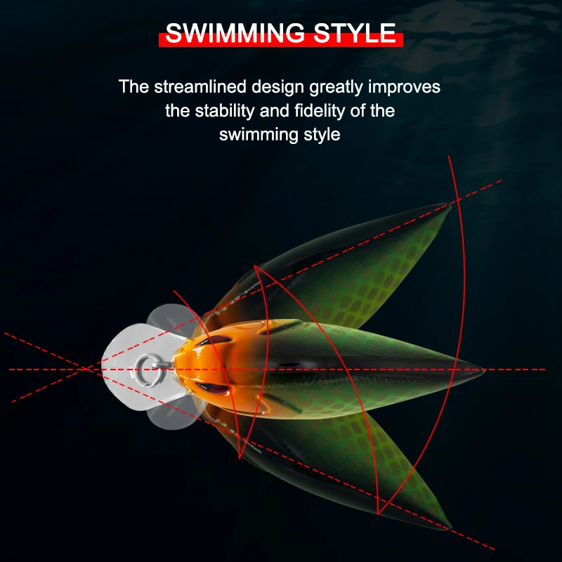 Banshee-señuelo de pesca, cebo Artificial duro, Snoop VIBS VKR58, 58mm, 9g - imagen 5