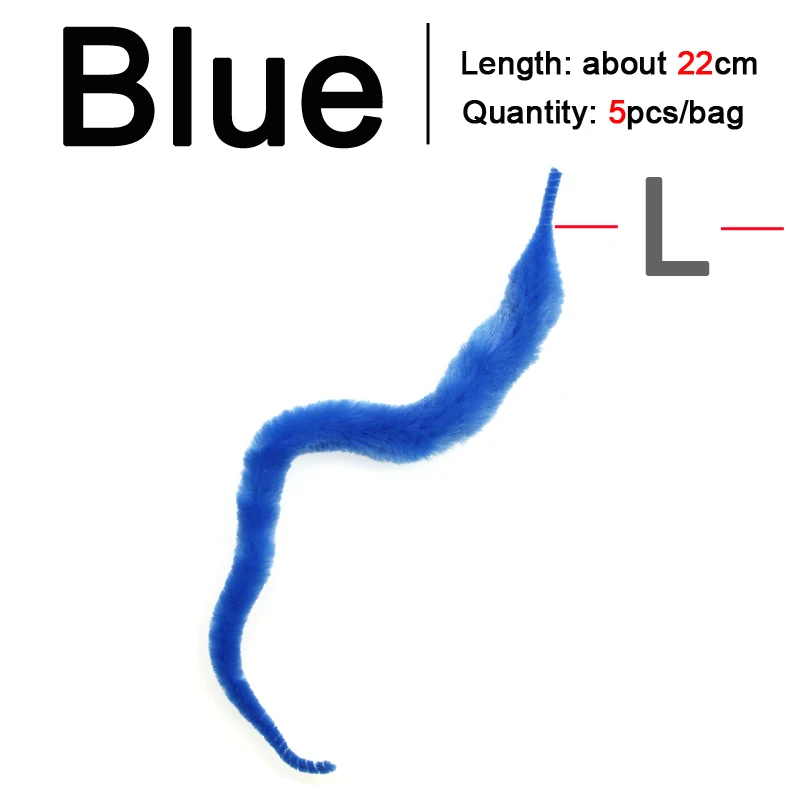 L 5PCS  Blue