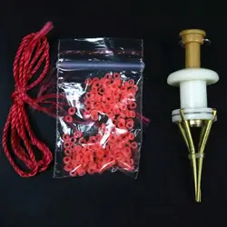 Clip de gusano de tierra, aparejos de pesca, herramientas de pesca, caja de cebos