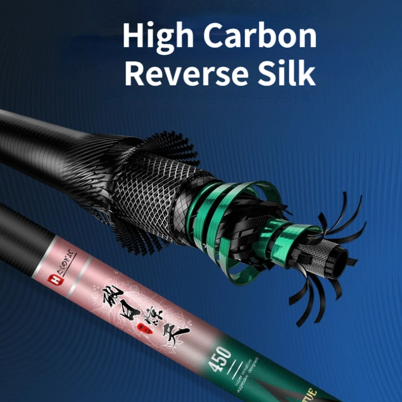 Caña De pescar superdura, luz De mano, Carbono, Canne, Vara De Pesca, Fibra De Carbono, accesorios De Pesca - imagen 3