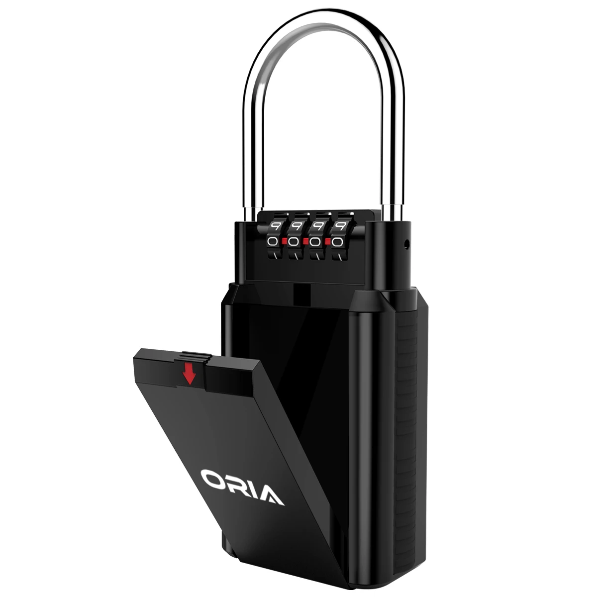 ORIA Caja seguridad impermeable – Candado 4 dígitos exterior pesca