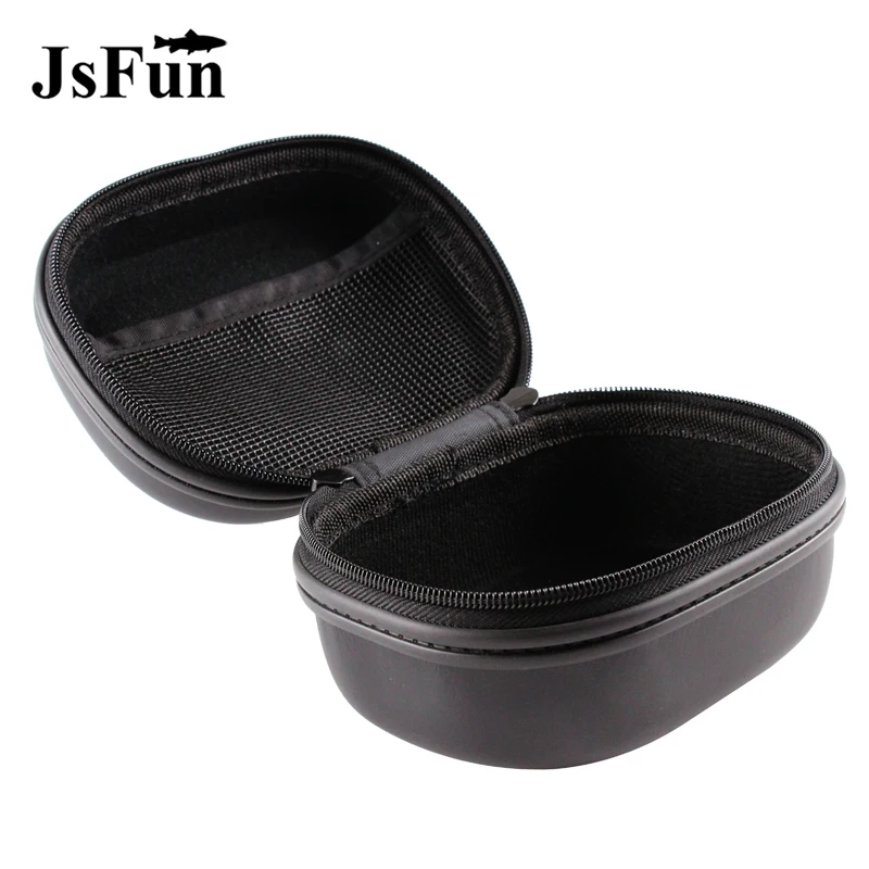 Bolsa de carretes de PU para exteriores, funda de carrete giratorio, bolsa de pesca a prueba de golpes, impermeable, funda de almacenamiento para aparejos de pesca - imagen 3