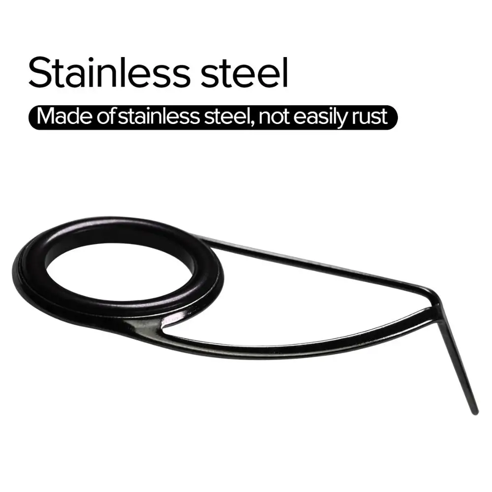 THKFISH 75 Uds Kit de anillos guía de cañas de pescar 4,17mm-24,5mm juego de anillos de cerámica guías de cañas de pescar Kits de reparación accesorios de pesca - imagen 4