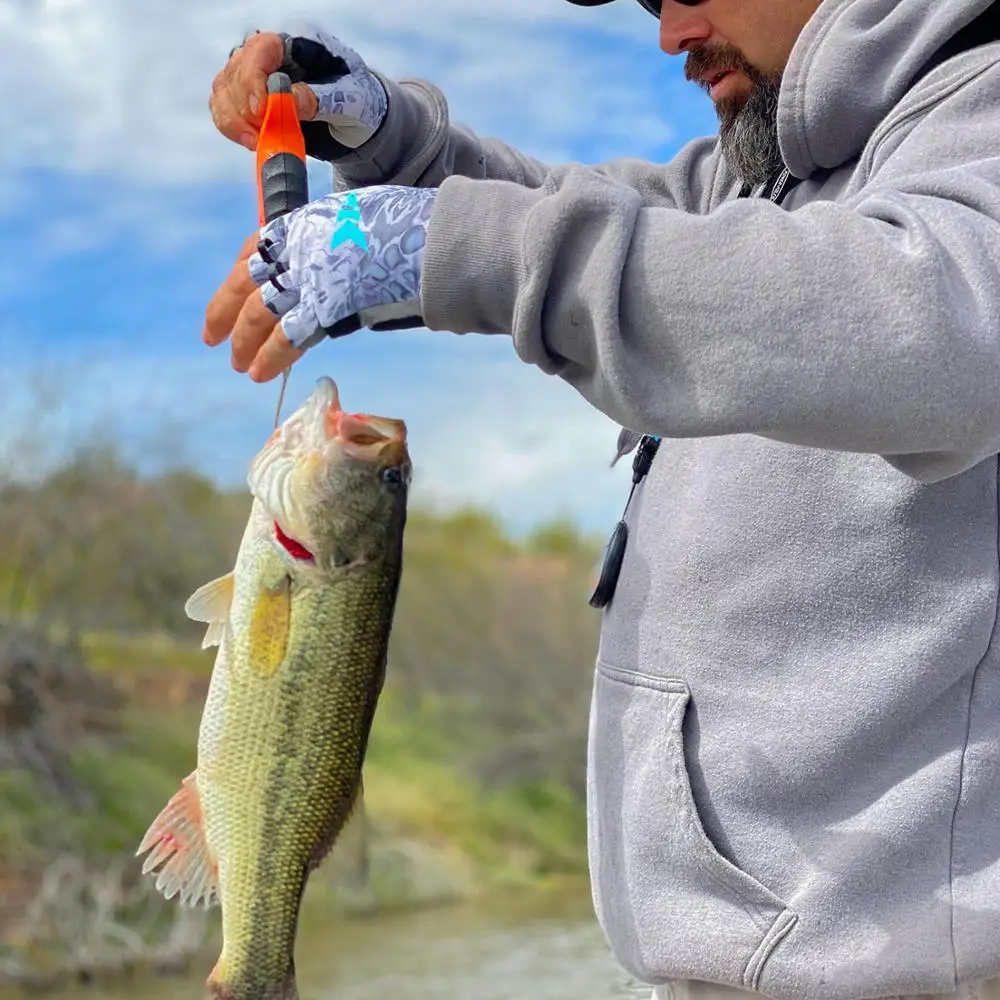 KastKing-guantes de pesca para hombre o mujer, protección solar UV, UPF50 + - imagen 5