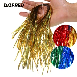 WIFREO Flashabou Holográfico 2mm – Oropel atado moscas lucio lubina