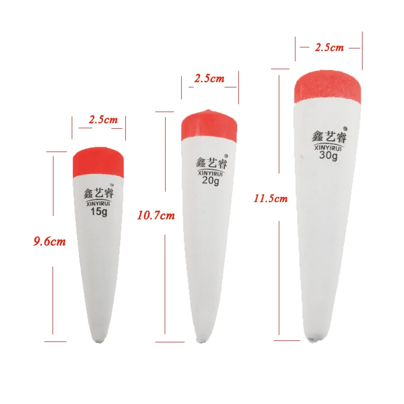 3pcs white 15g20g30g