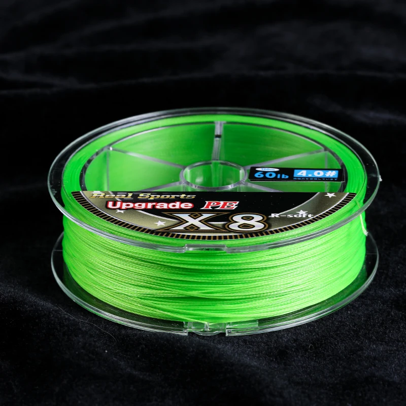 Sedal trenzado de 8 hebras para Pesca, hilo de pescar de PE de 120m, multifilamento suave para lanzamiento lejano, Accesorios de Pesca de Mar, 2 uds. - imagen 5