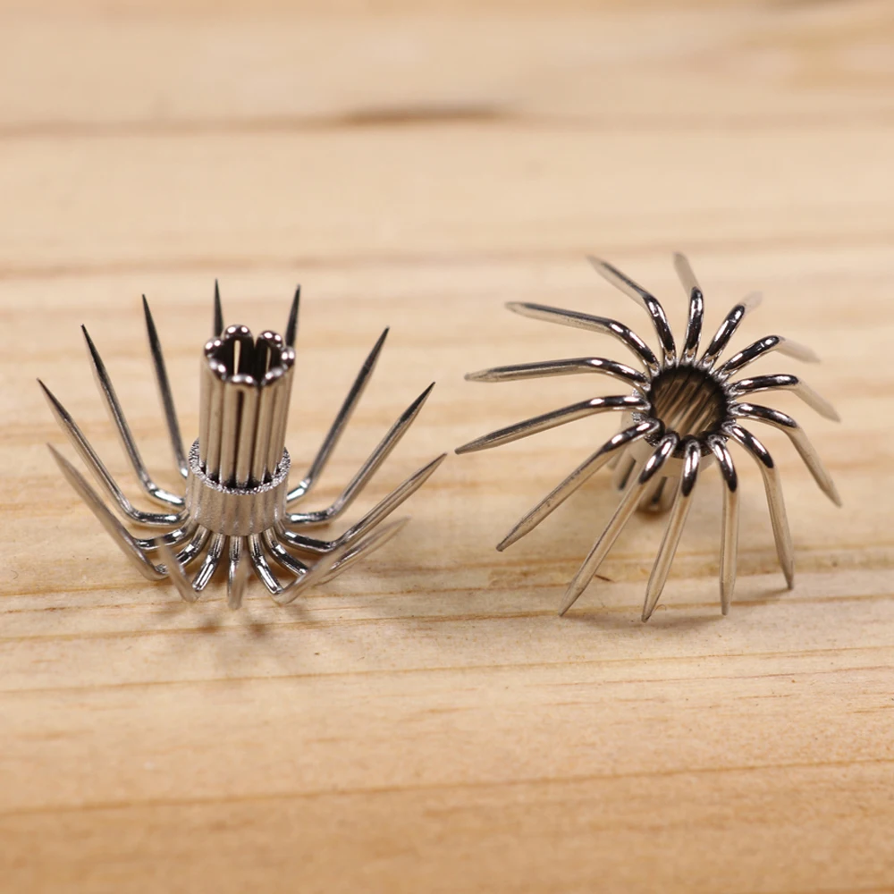 Anzuelos de paraguas para pesca, anzuelos de calamar, Material de fabricación de señuelos de camarón para barco oceánico, tamaño 2, 100, 3, 2,5, 4, 3,5 unidades - imagen 2