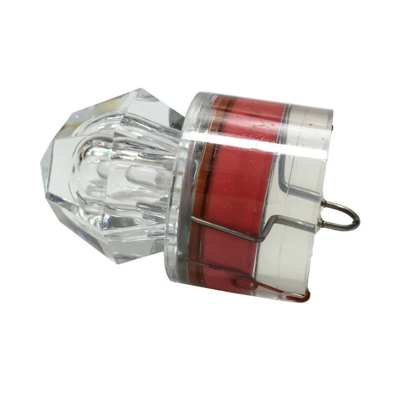 Lámpara LED de pesca con forma de diamante, luz de Flash para atraer calamar, aparejos de señuelo de pesca, 5 colores, 20g, 1 unidad - imagen 5