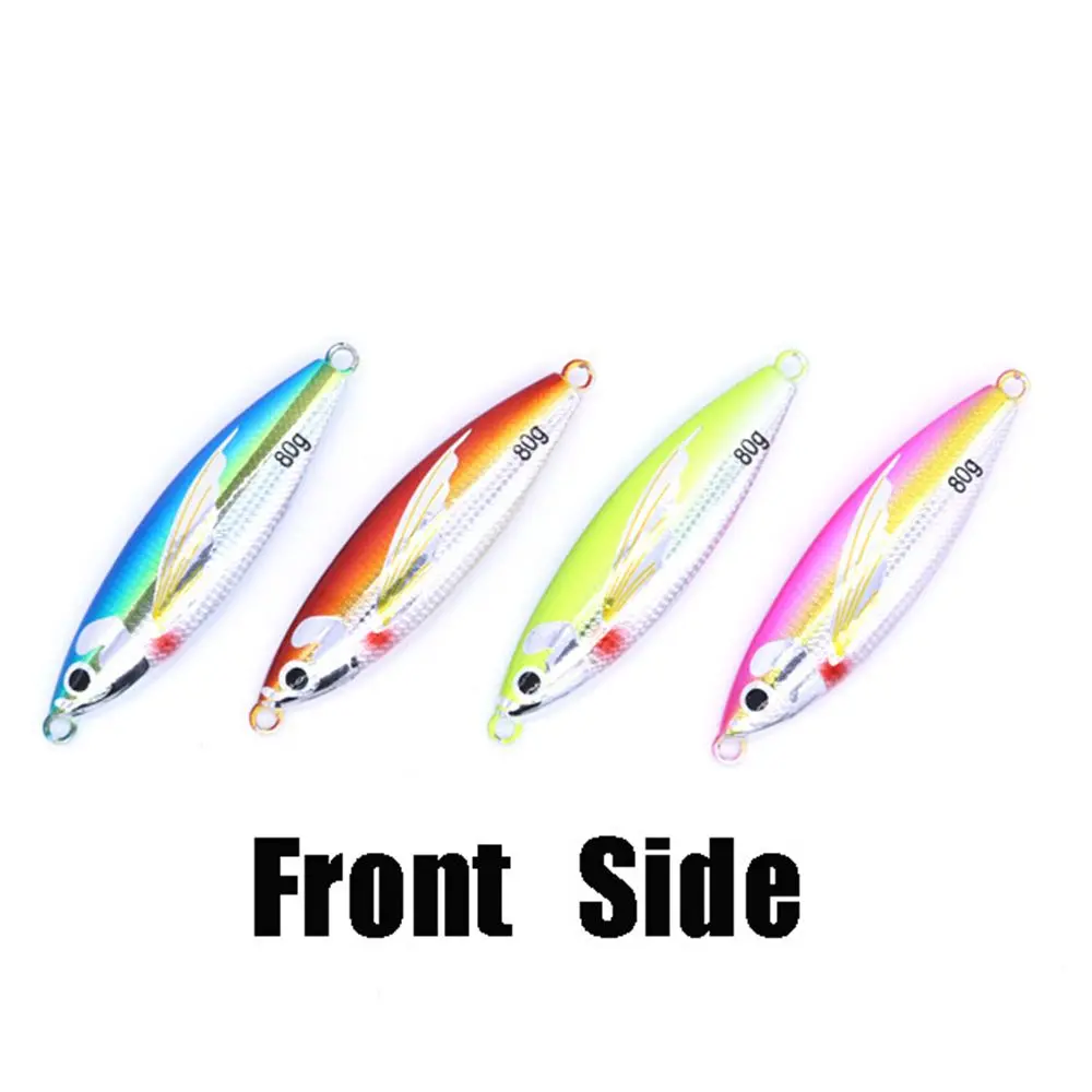 Señuelos de Pesca artificiales de Metal, accesorios de pesca de Plomo Fundido, plantilla de Jigging lento brillante, nuevos - imagen 5