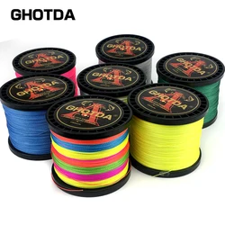 GHOTDA Hilo PE trenzado 8 hebras – Agua salada resistente