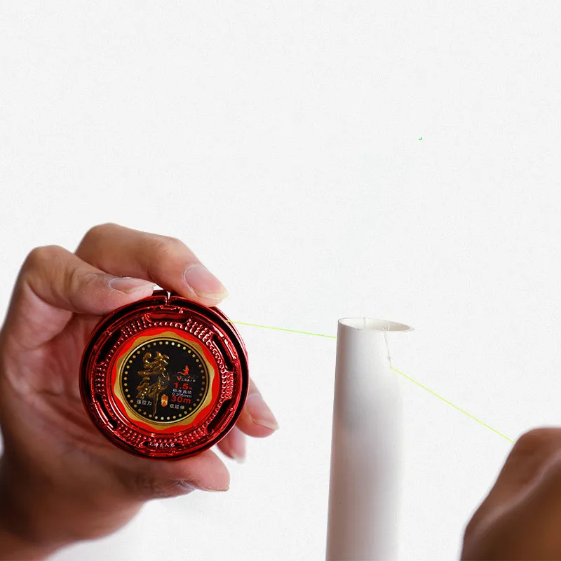 Sedal de nailon para Pesca en mar, hilo de pescar de 50m, multifilamento, fuerte, con mosca, aparejos de Pesca - imagen 5