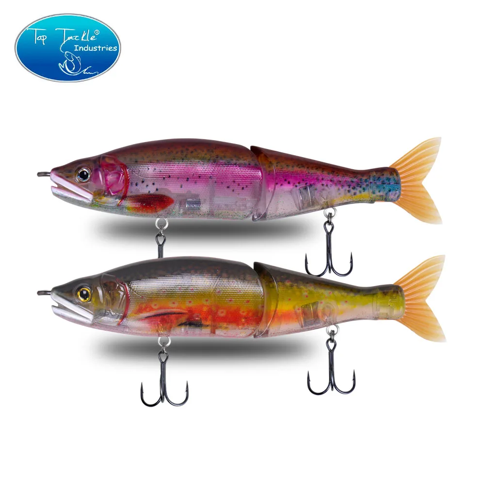 Señuelo de pesca swimbait flotante de hundimiento lento 178mm agua salada artificial o flotante agua dulce cebos articulados de lubina grande CF LURE - imagen 5