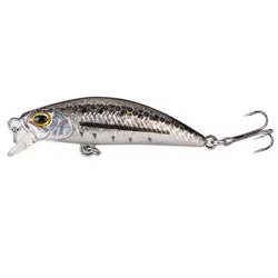 1 Uds señuelo de pesca 50mm 5,5g agua hundida Mini pececillo señuelo duro Artificial pequeño Crankbait lápiz Wobblers cebo duro