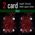 2pcs  Red