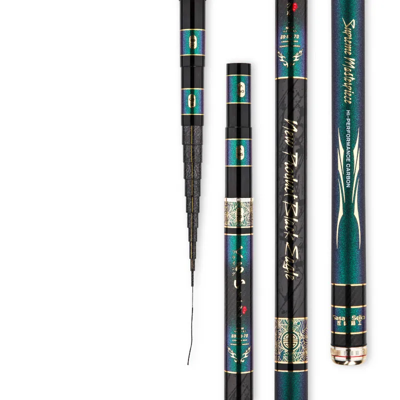 Caña De pescar De sección corta, alimentador De poste De carpa Angeln, equipo De Pesca - imagen 3