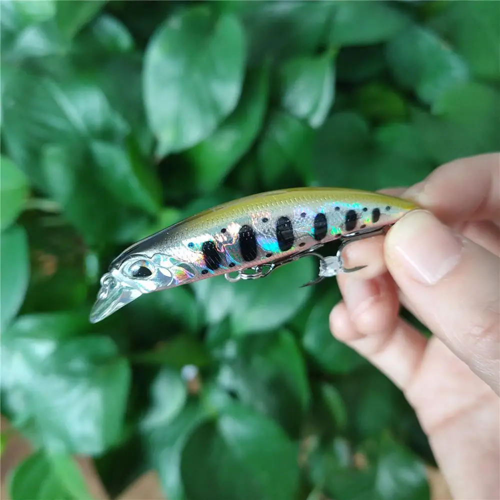 TSURINOYA 12 Uds 60mm 6,1g pececillo hundido DW67 nuevas Señuelos de Pesca señuelo duro Artificial lápiz Wobbler Crankbait Bass Pike cebos - imagen 3
