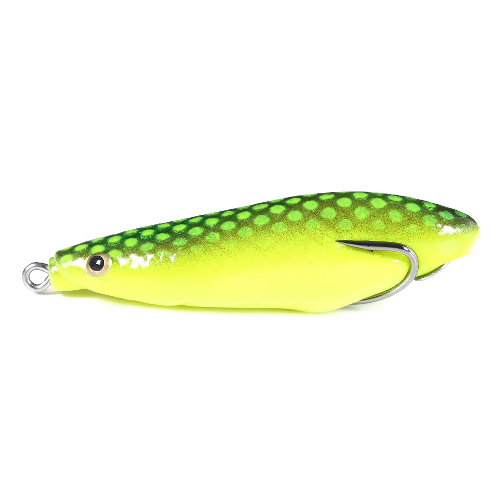 Señuelo de rana silicona flotante – 8.5cm para black bass y lucio - imagen 3
