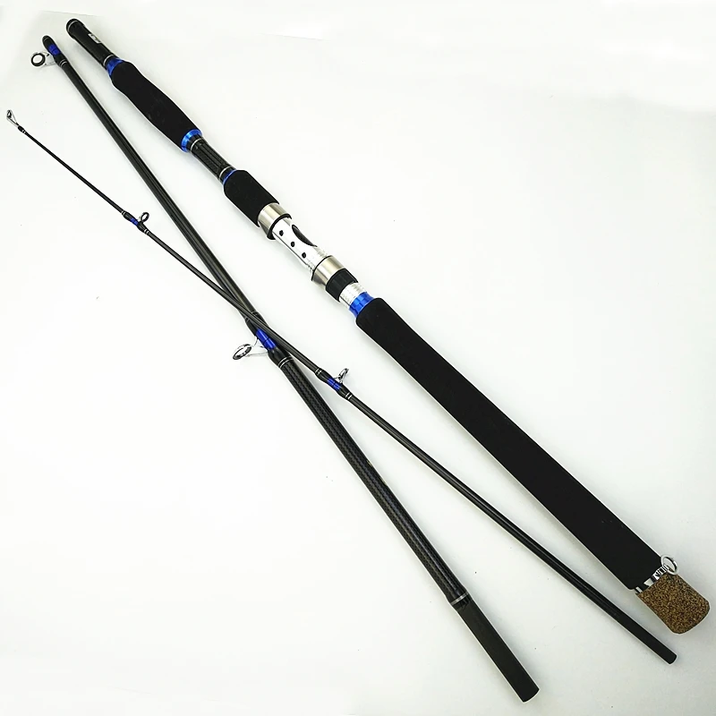 2,28 m 3, sección de barco de pesca rod girando jigging rápido XH de poder duro, fuerte mar surf agua dulce cabeza de serpiente caña de pescar - imagen 3