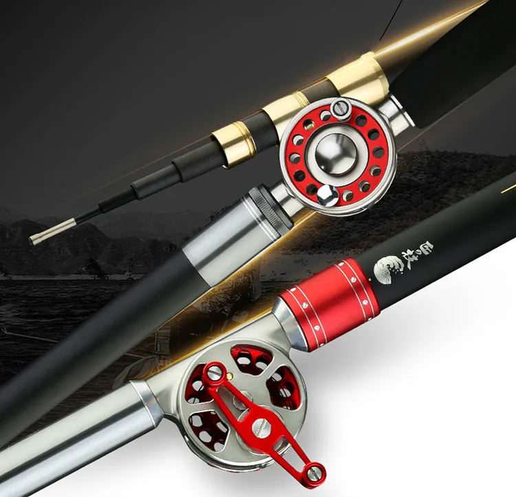 Experimente la emoción de la pesca con nuestro combo de caña y carrete de alta calidad