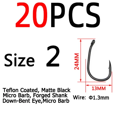 20pcs  Size 2