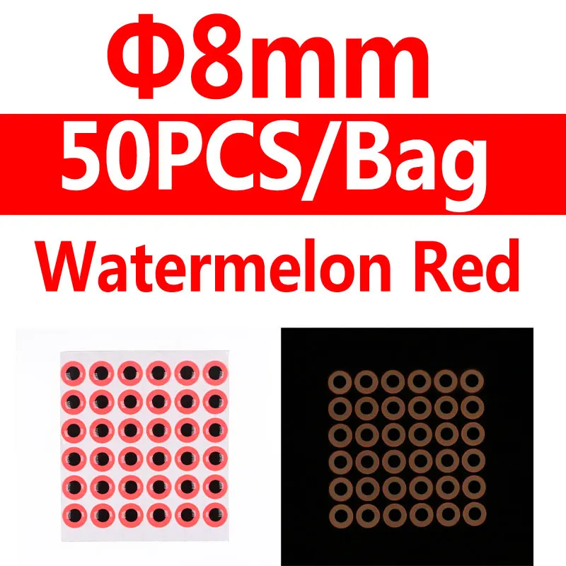 8mm watermelon 50pcs