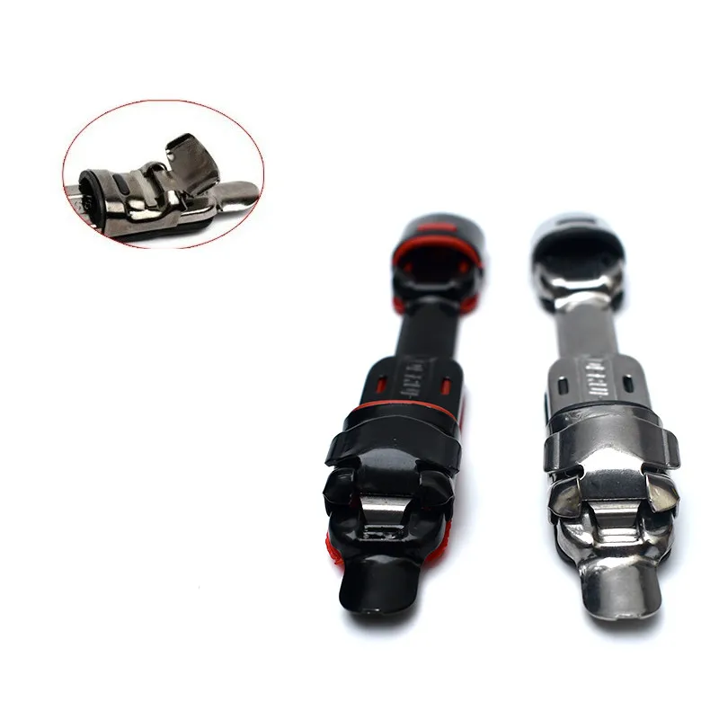 Reeliron-asiento de rueda de pesca de acero inoxidable, Base de carrete reforzado, tarjeta de buque de pesca, asiento de cubo de rueda, 4 Uds. - imagen 2