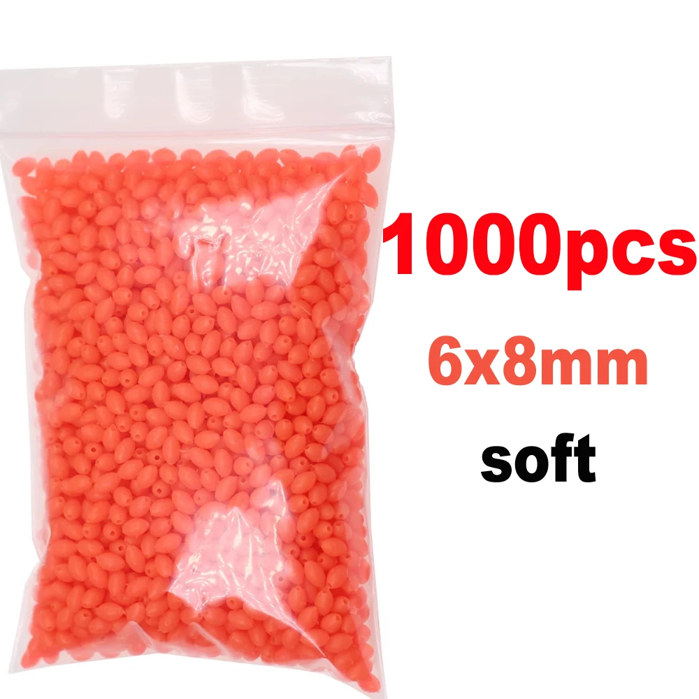 6x8mm 1000pcs red