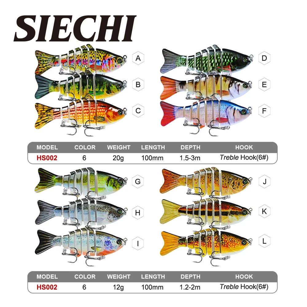 Cebo duro de pesca, cebo de pececillos láser de 10cm/20g, manivela artificial para peces de agua, 1 pieza - imagen 5