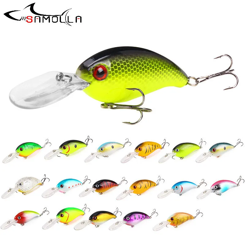 Señuelo crankbait SAMOLLA 13,6g 100mm color principal vista frontal