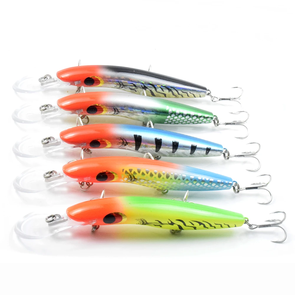 CCLTBA-cebo para pececillos de aguas profundas, cebo flotante de 16cm y 26g, para pesca de Lucio, Musky, duro, Artificial, aparejos - imagen 5